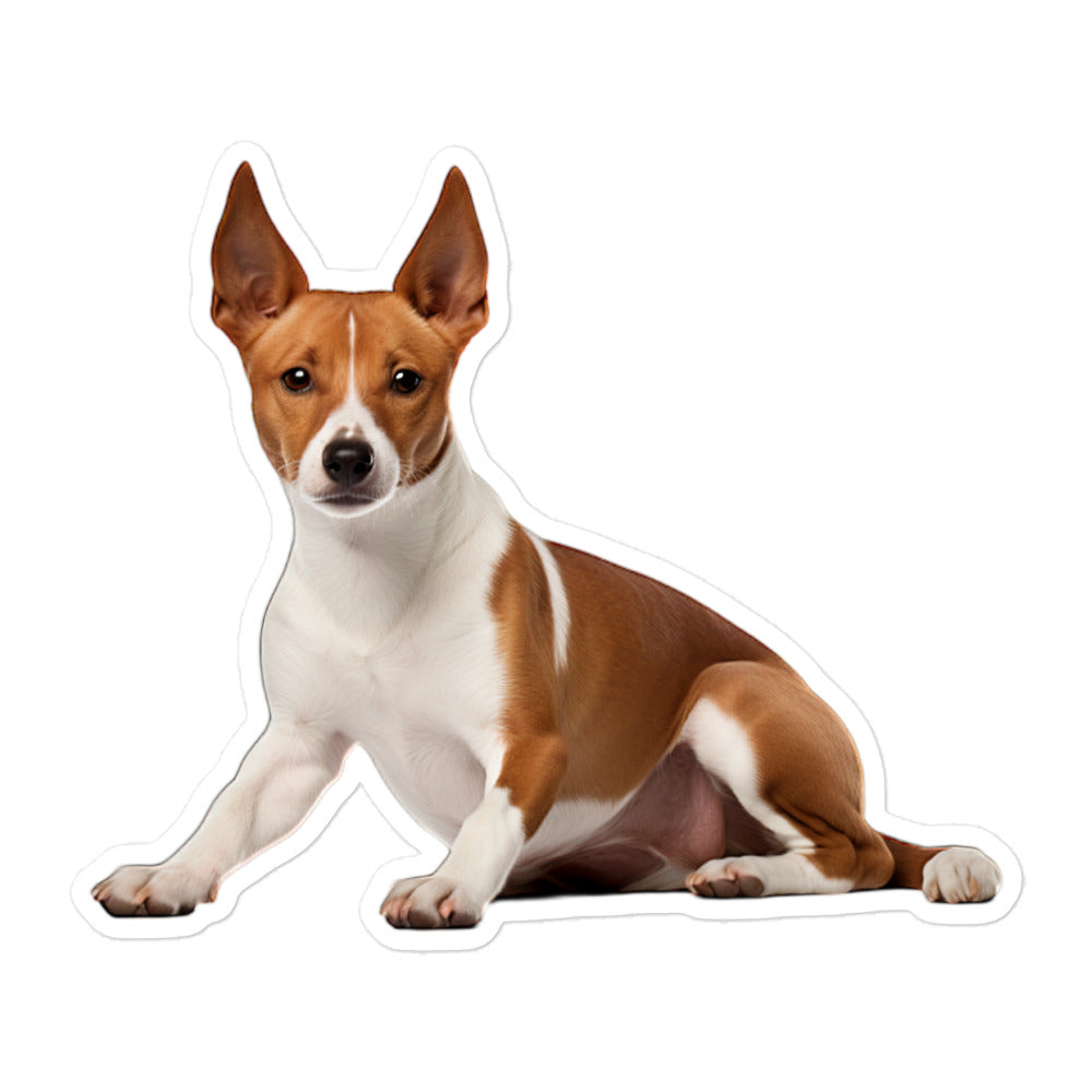 Basenji Sticker - Stickerfy.ai