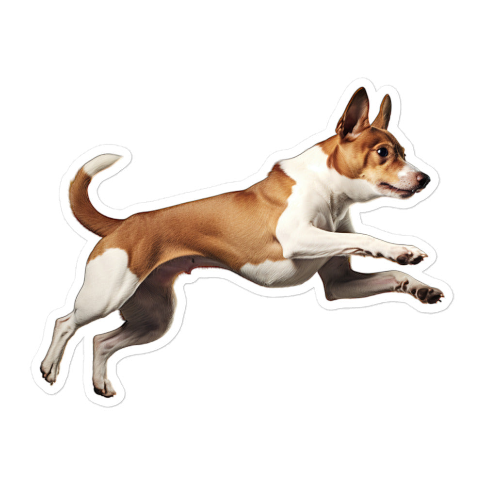 Basenji Sticker - Stickerfy.ai