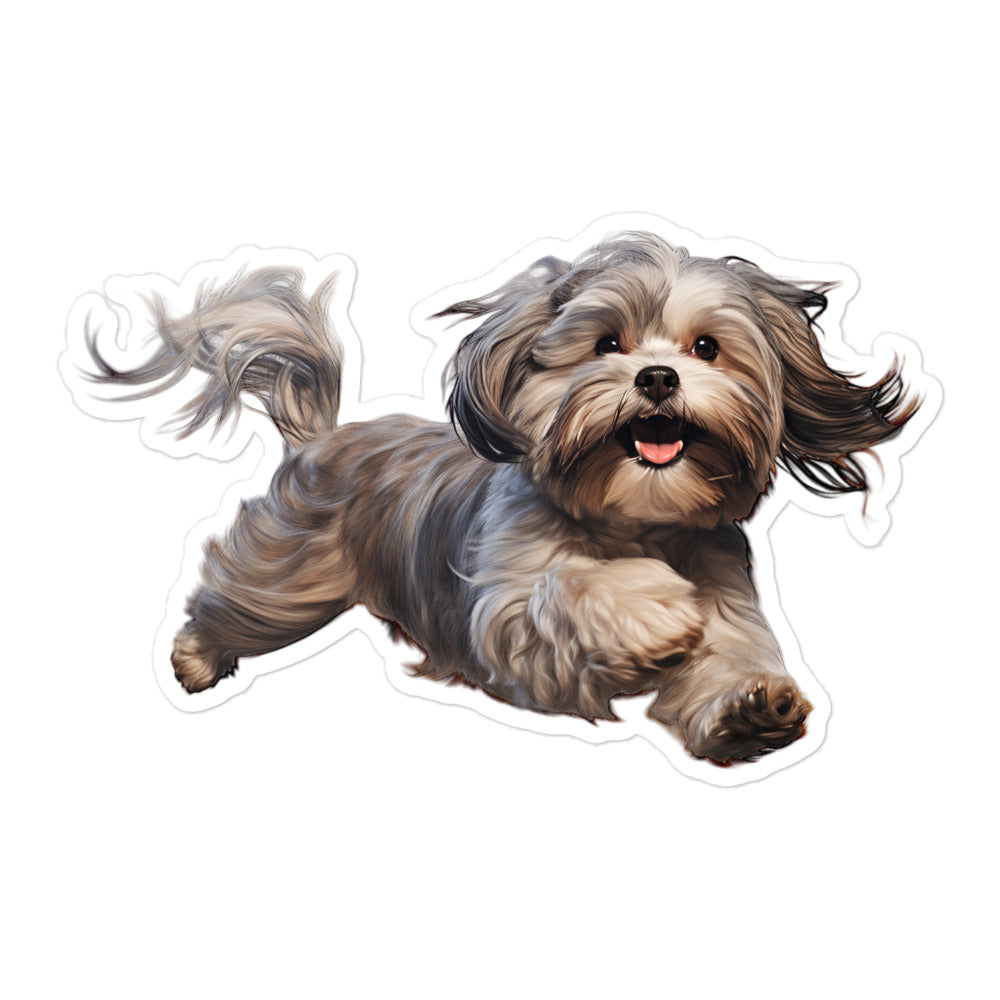 Lhasa Apso Sticker - Stickerfy.ai