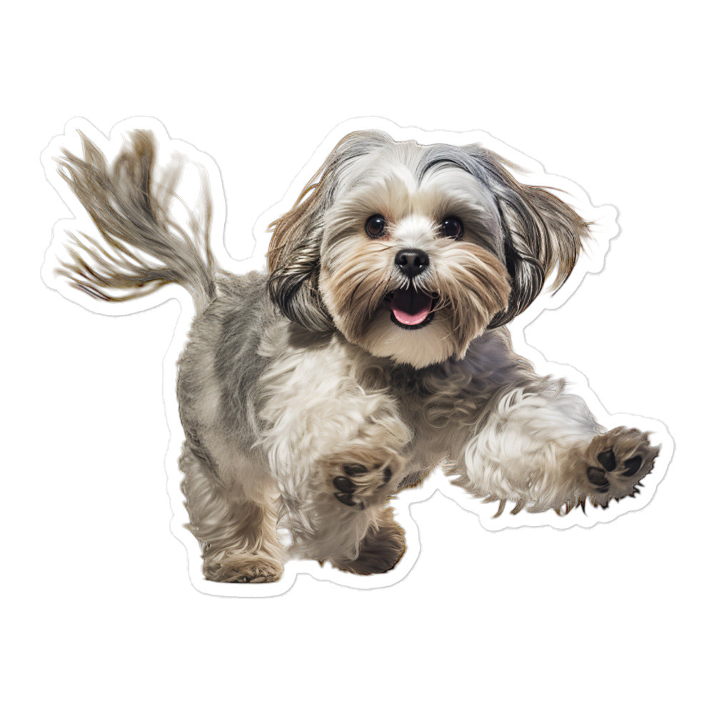 Lhasa Apso Sticker - Stickerfy.ai