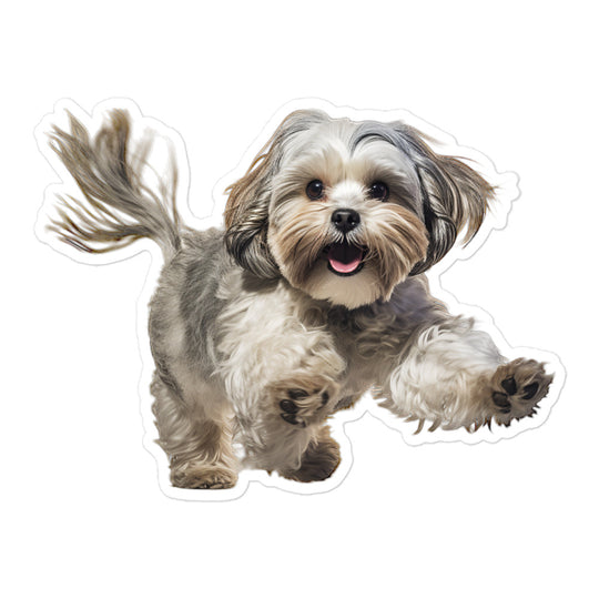 Lhasa Apso Sticker - Stickerfy.ai