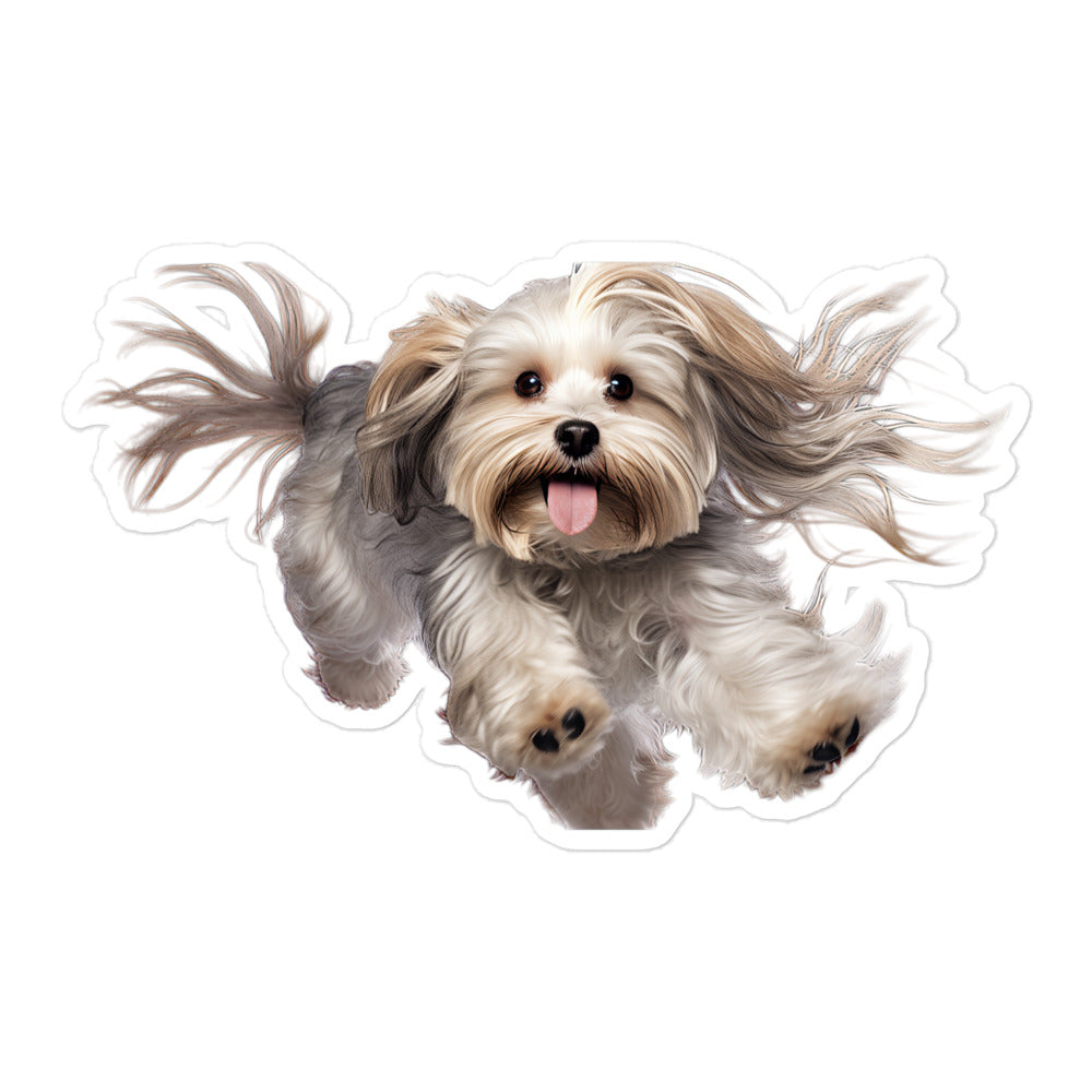 Lhasa Apso Sticker - Stickerfy.ai