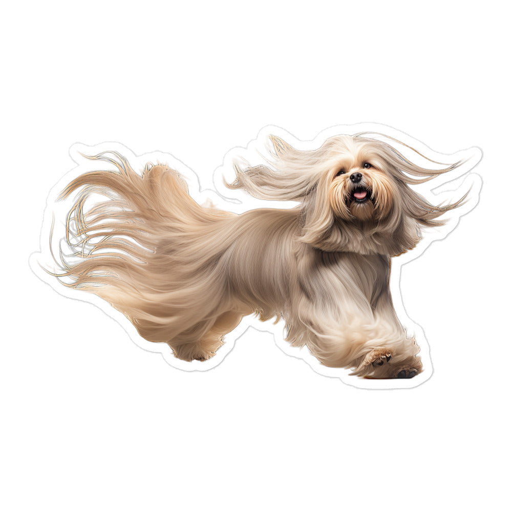 Lhasa Apso Sticker - Stickerfy.ai