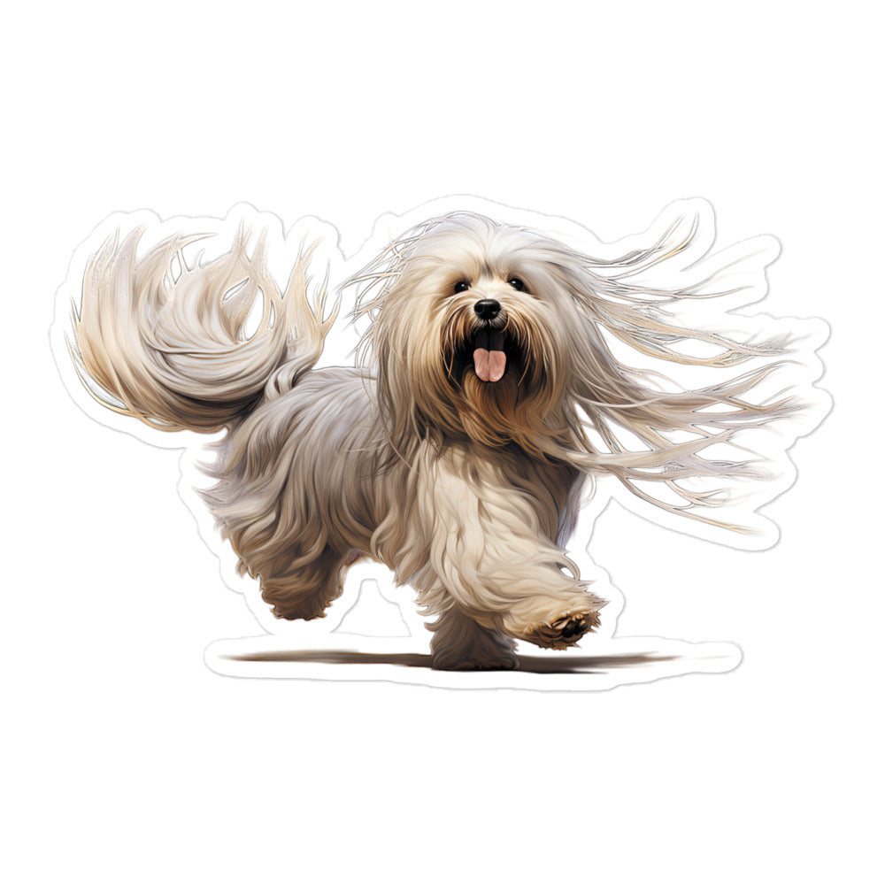 Lhasa Apso Sticker - Stickerfy.ai
