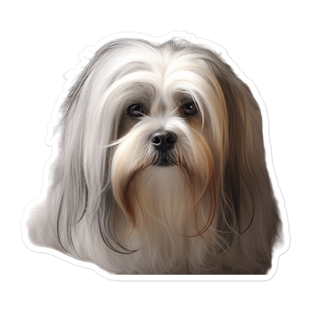 Lhasa Apso Sticker - Stickerfy.ai