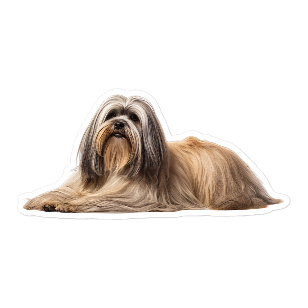 Lhasa Apso Sticker - Stickerfy.ai