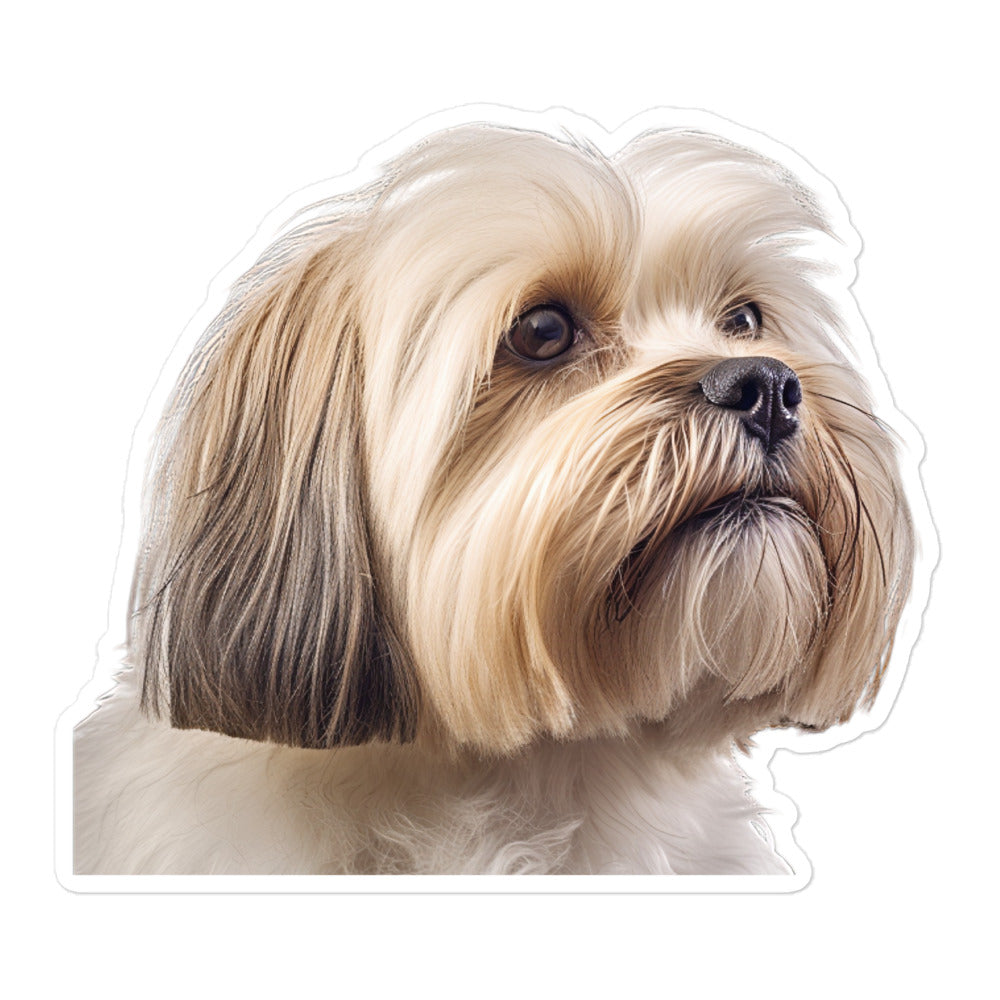 Lhasa Apso Sticker - Stickerfy.ai