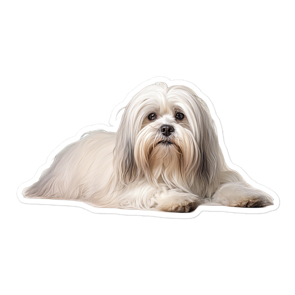 Lhasa Apso Sticker - Stickerfy.ai