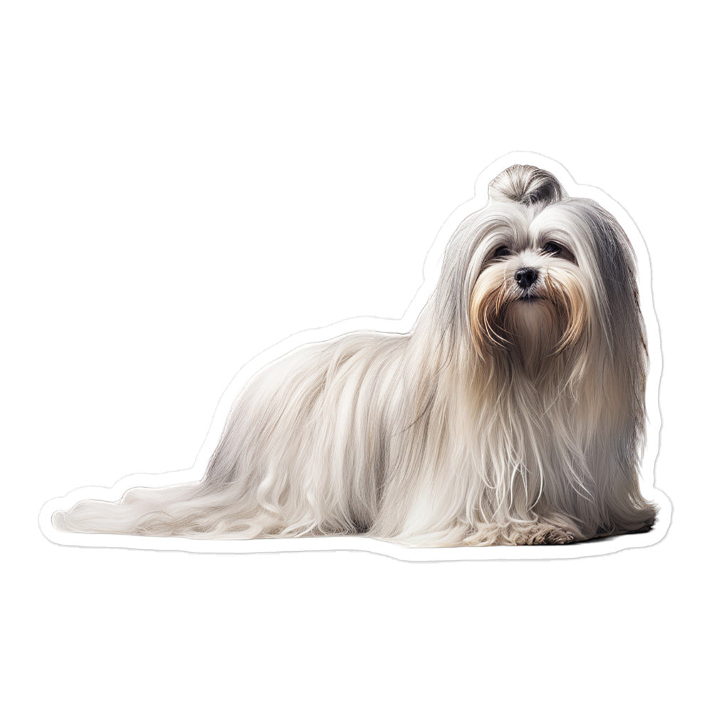 Lhasa Apso Sticker - Stickerfy.ai