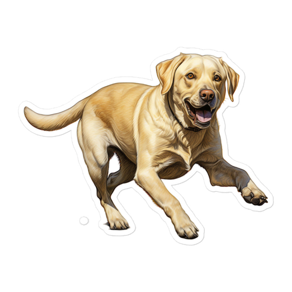 Labrador Retriever Sticker - Stickerfy.ai