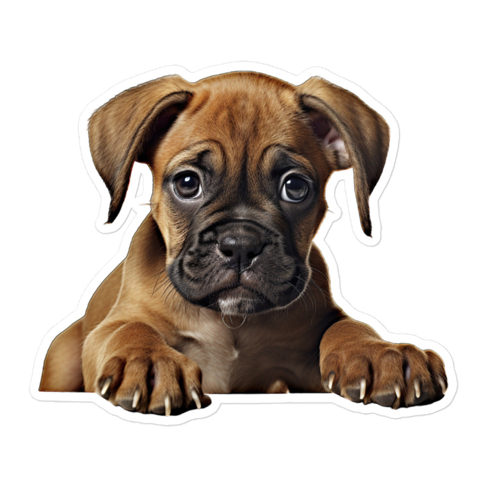 Boxer Sticker - Stickerfy.ai