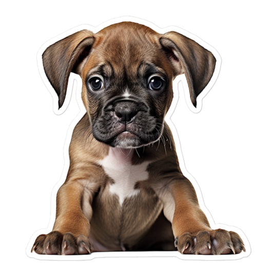 Boxer Sticker - Stickerfy.ai