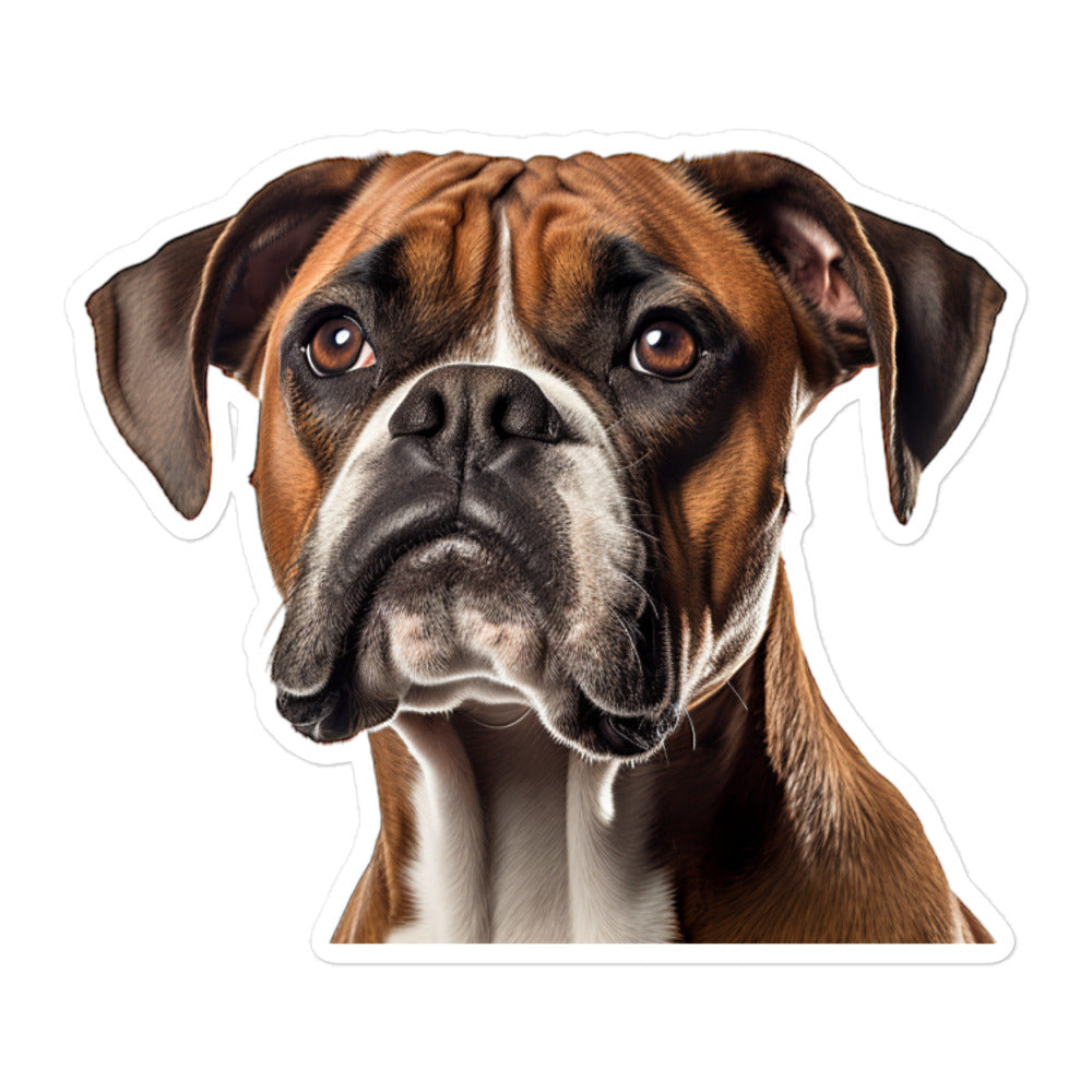 Boxer Sticker - Stickerfy.ai
