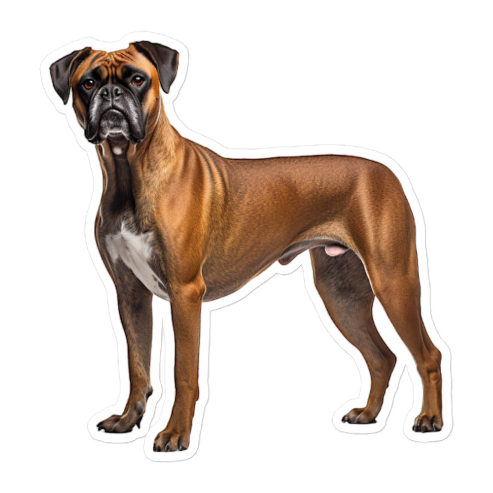 Boxer Sticker - Stickerfy.ai