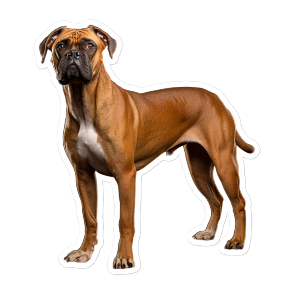 Boxer Sticker - Stickerfy.ai
