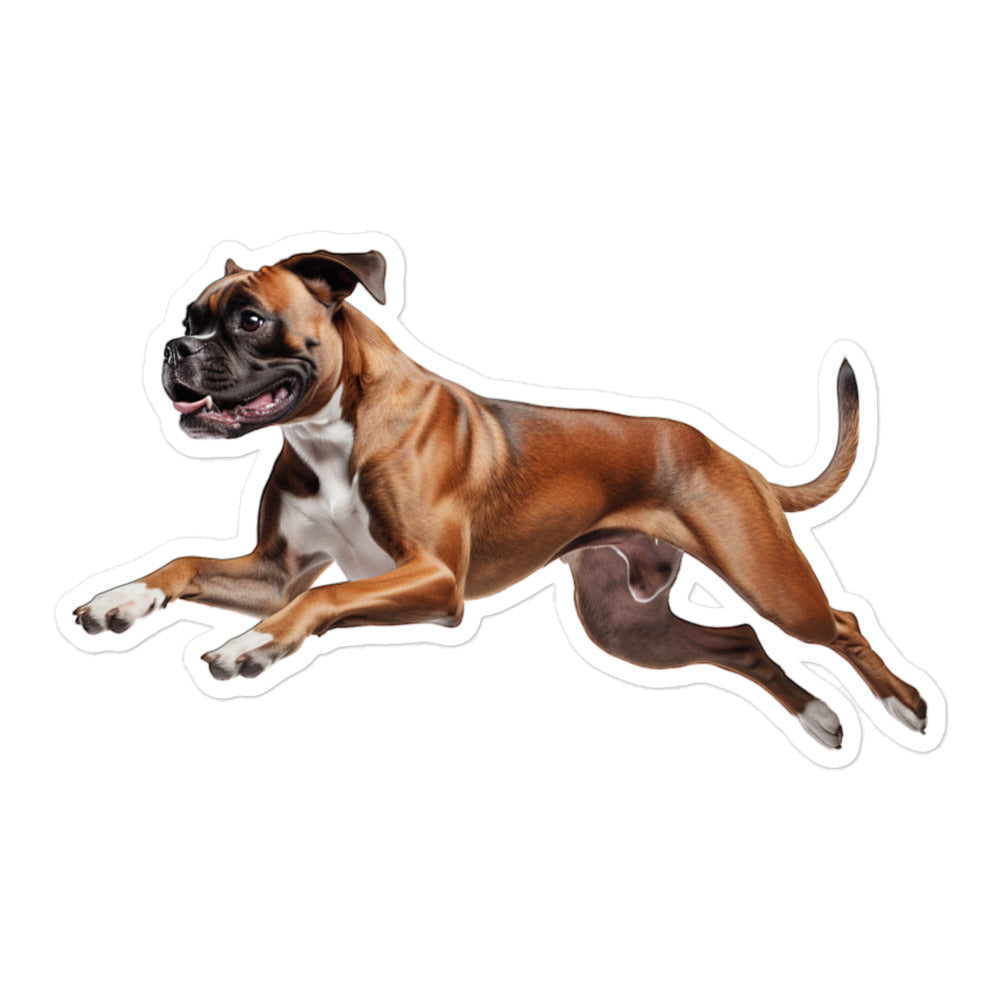 Boxer Sticker - Stickerfy.ai