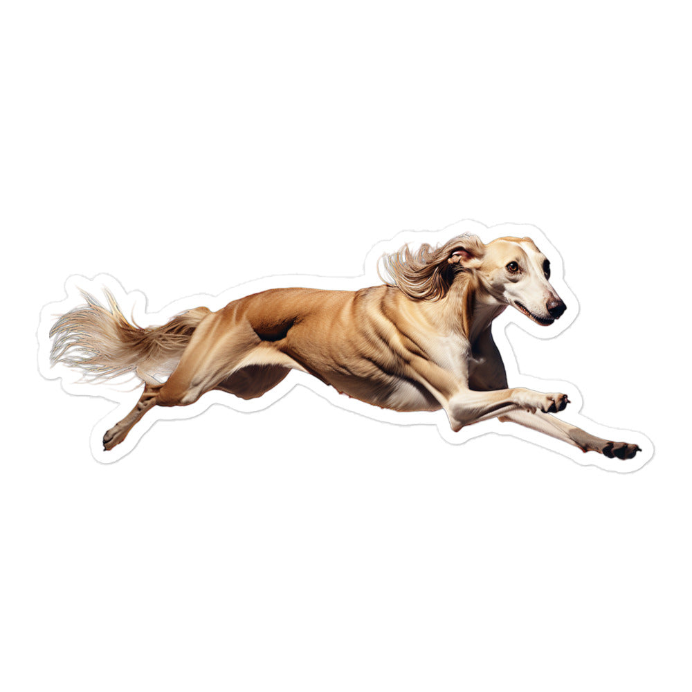 Saluki Sticker - Stickerfy.ai