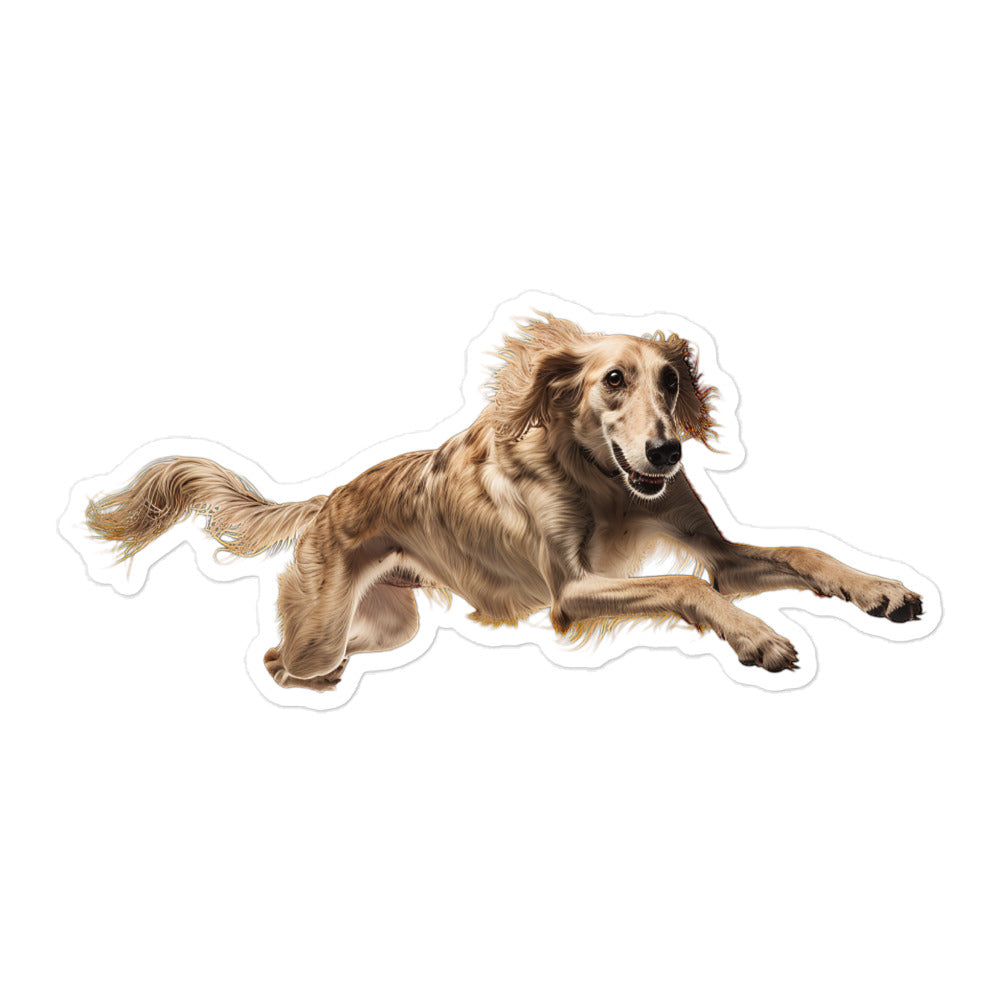 Saluki Sticker - Stickerfy.ai