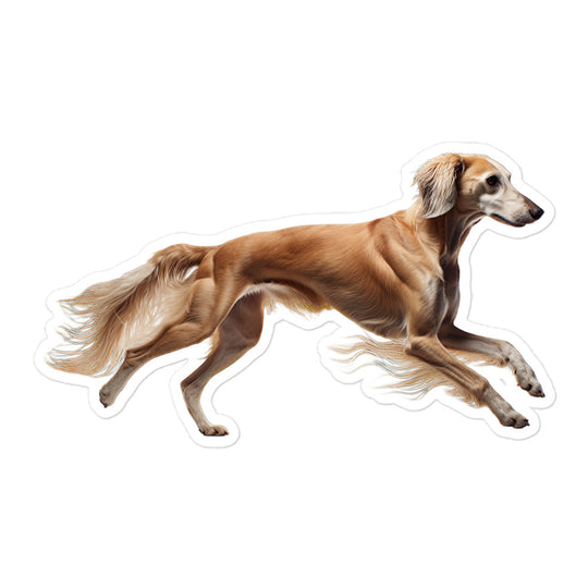 Saluki Sticker - Stickerfy.ai