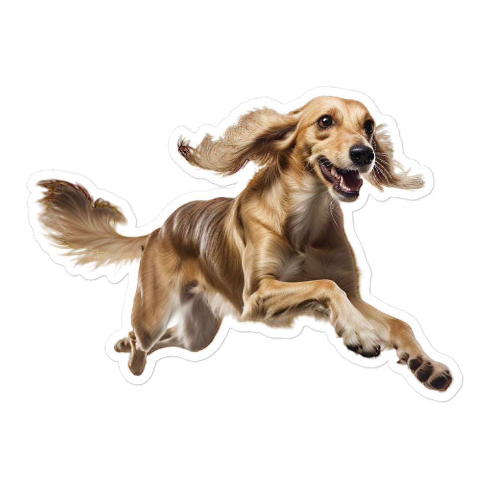 Saluki Sticker - Stickerfy.ai