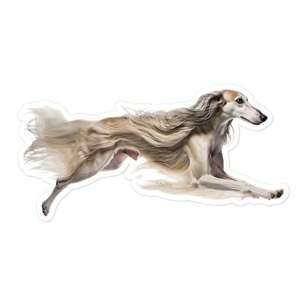Saluki Sticker - Stickerfy.ai
