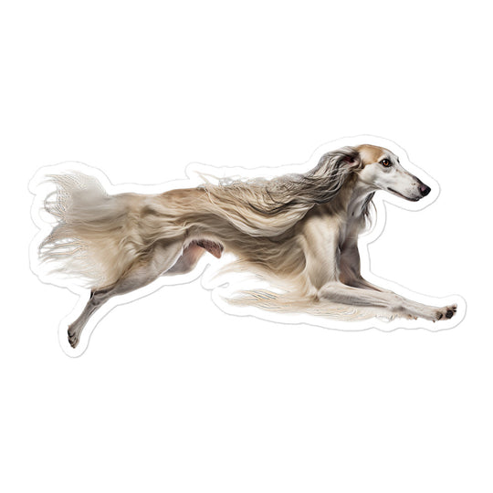 Saluki Sticker - Stickerfy.ai