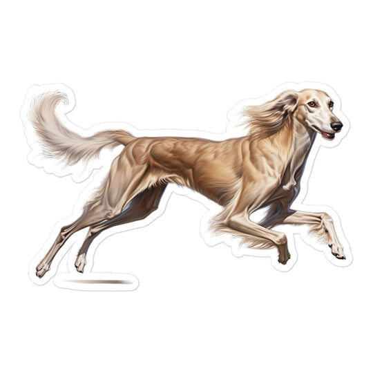 Saluki Sticker - Stickerfy.ai