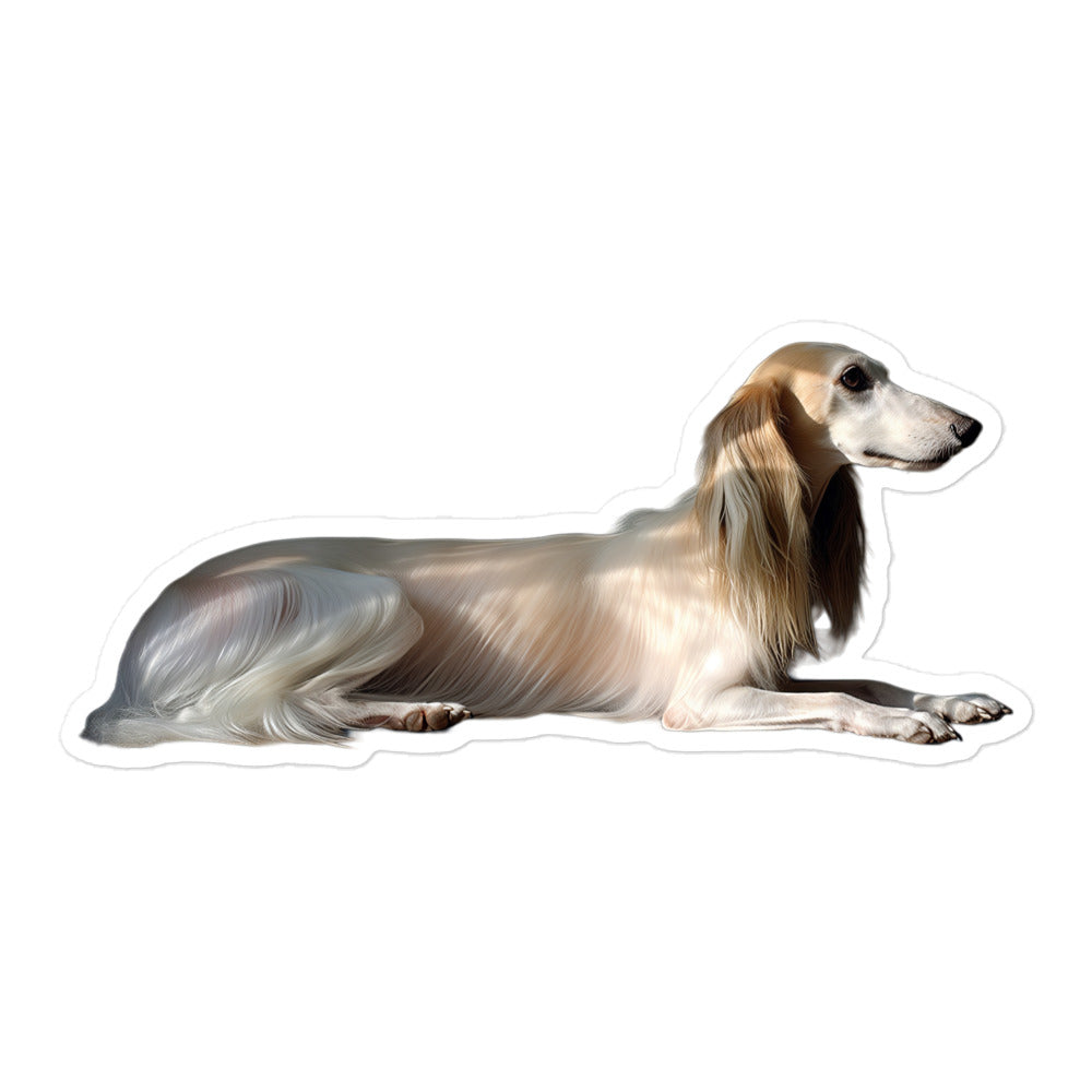 Saluki Sticker - Stickerfy.ai