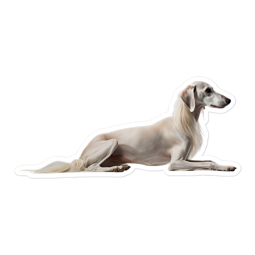Saluki Sticker - Stickerfy.ai
