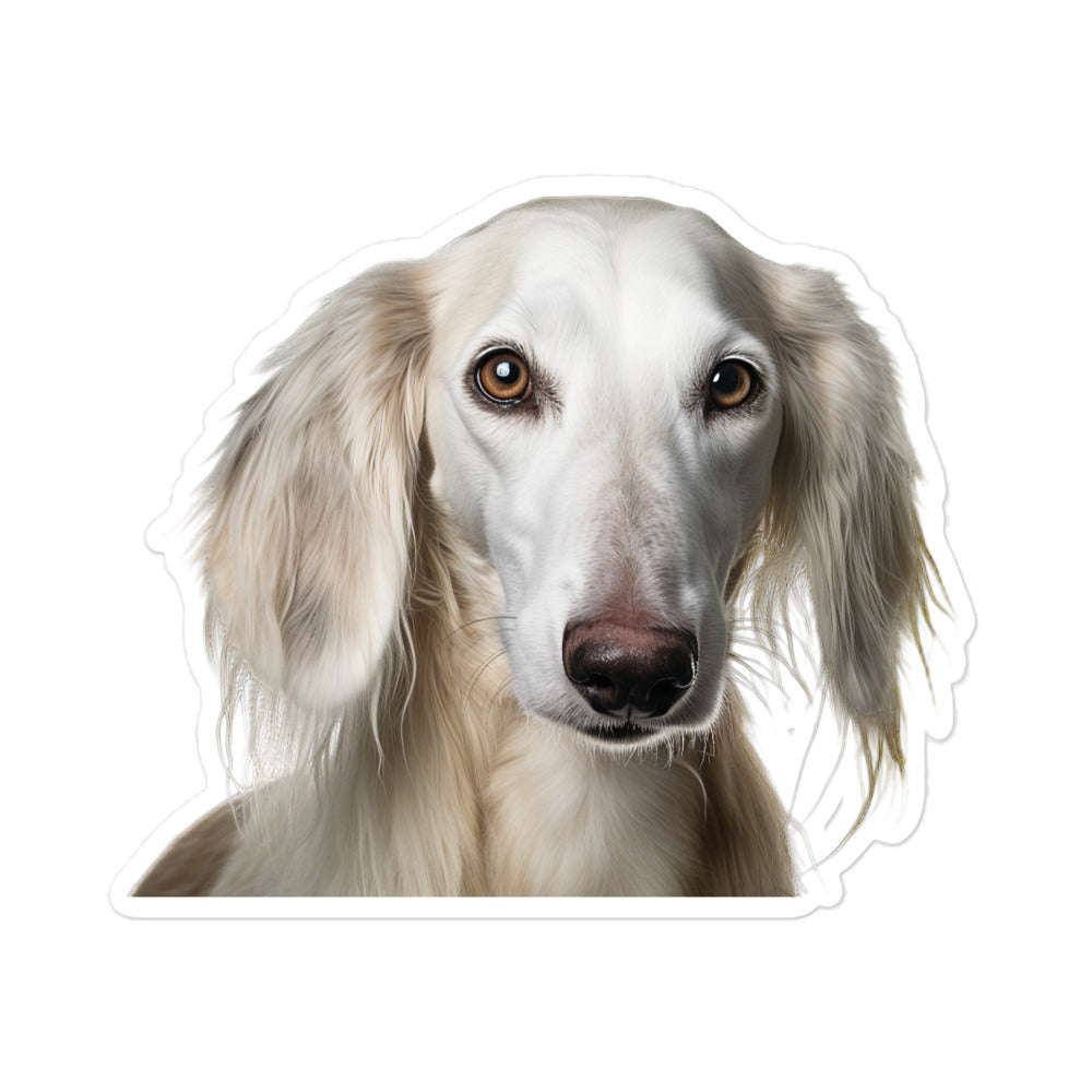 Saluki Sticker - Stickerfy.ai