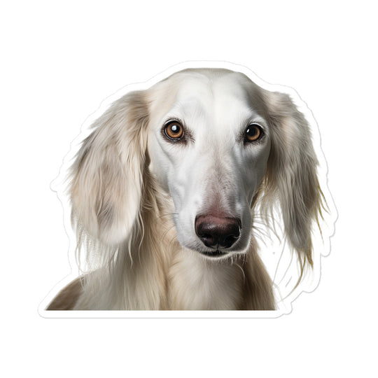 Saluki Sticker - Stickerfy.ai