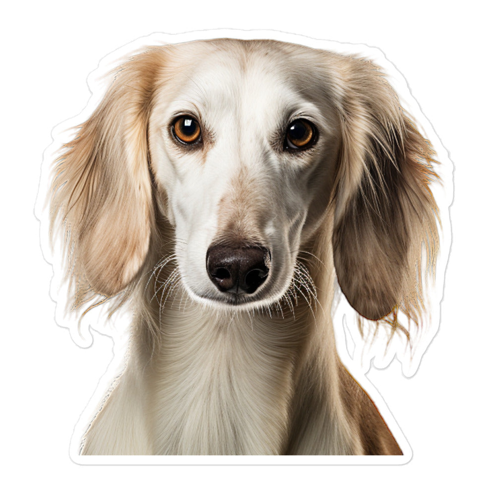 Saluki Sticker - Stickerfy.ai