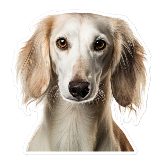 Saluki Sticker - Stickerfy.ai