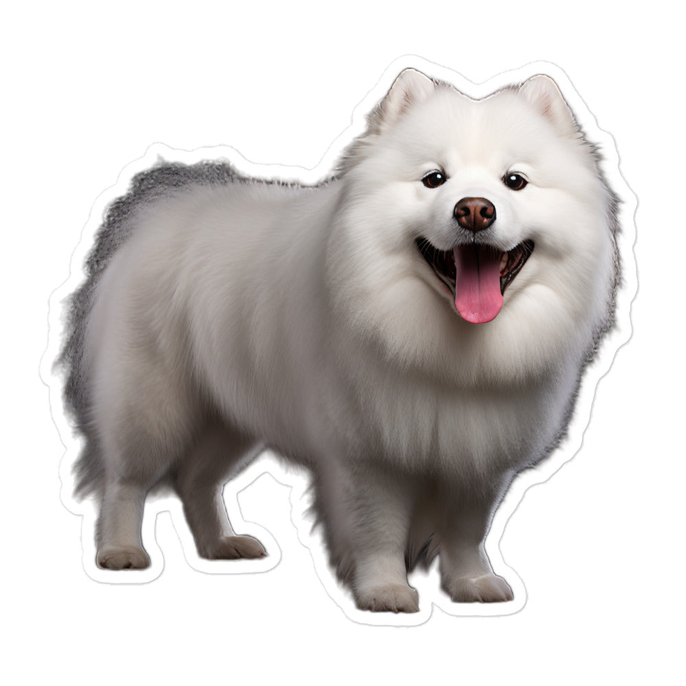 Samoyed Sticker - Stickerfy.ai
