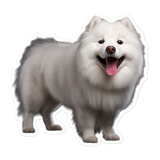 Samoyed Sticker - Stickerfy.ai