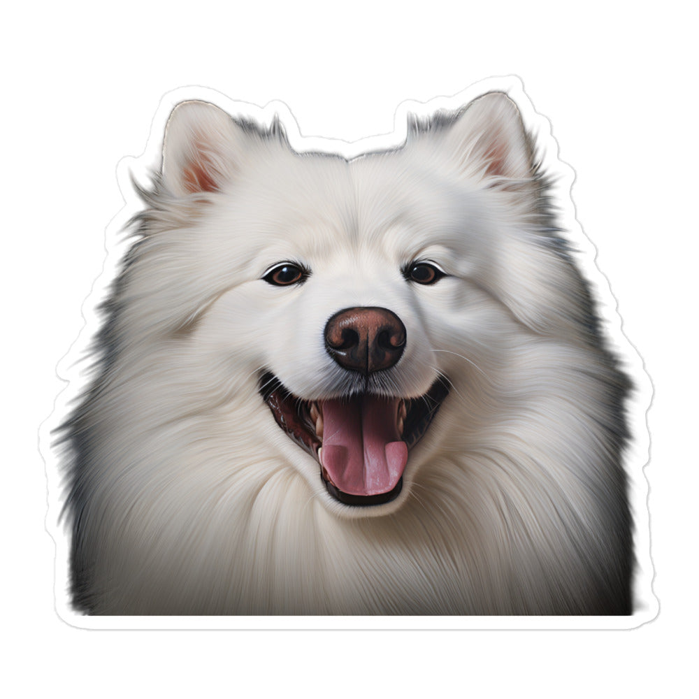 Samoyed Sticker - Stickerfy.ai