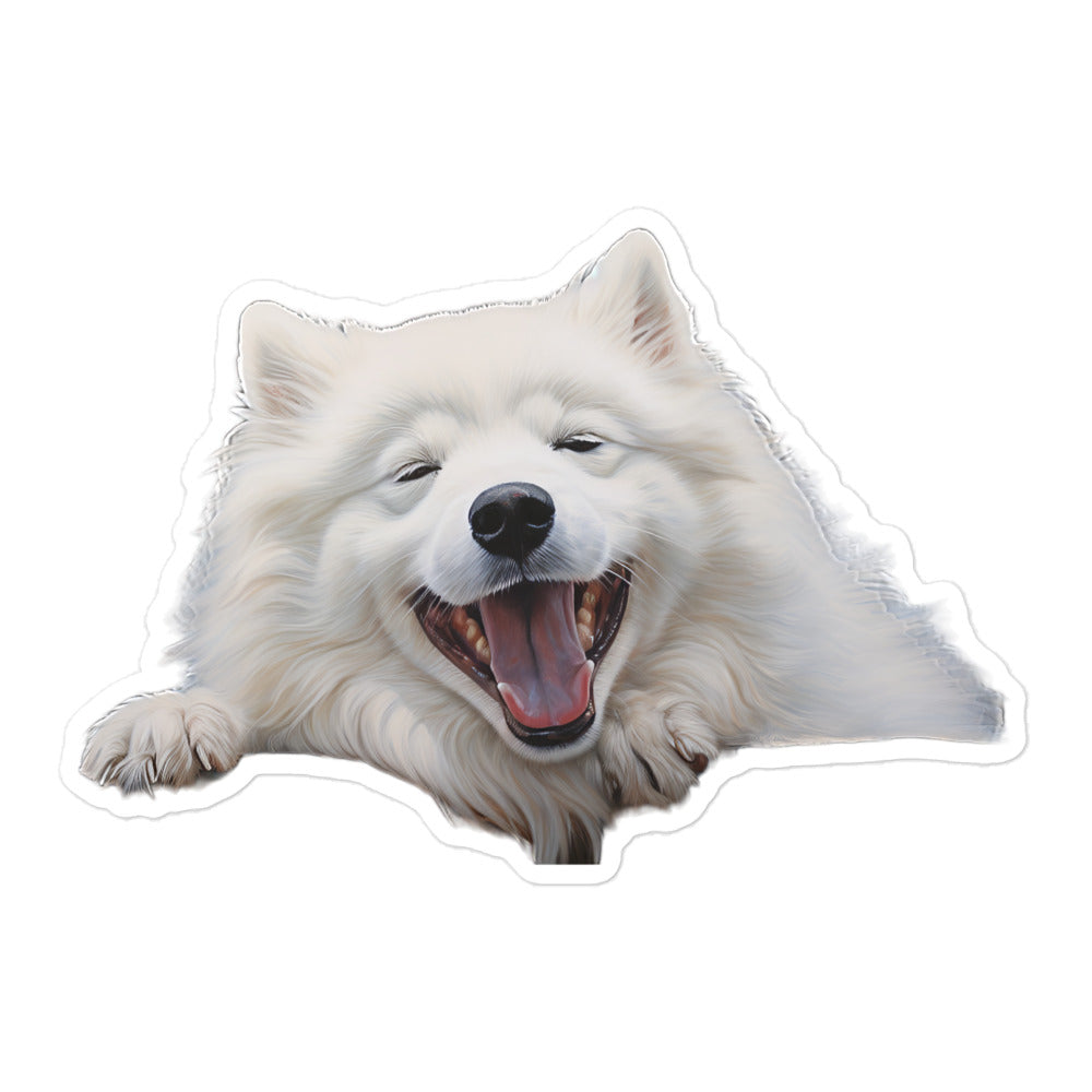 Samoyed Sticker - Stickerfy.ai