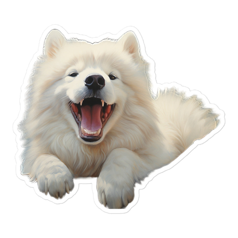 Samoyed Sticker - Stickerfy.ai