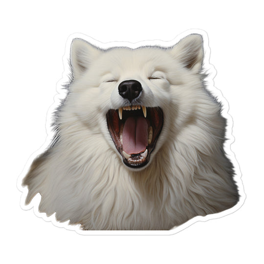 Samoyed Sticker - Stickerfy.ai