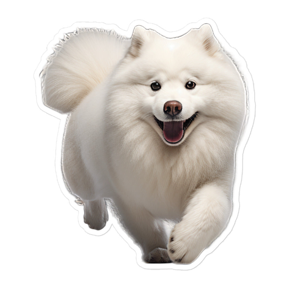 Samoyed Sticker - Stickerfy.ai