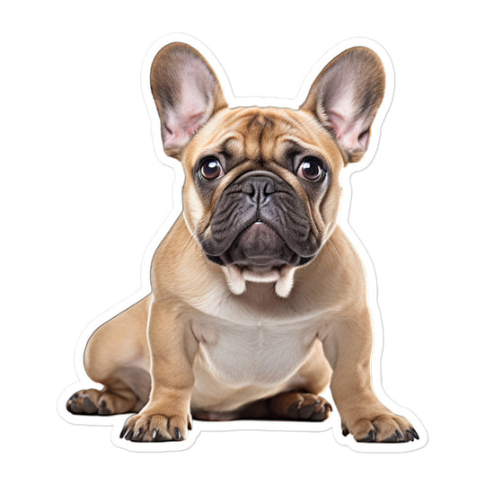 French Bulldog Sticker - Stickerfy.ai