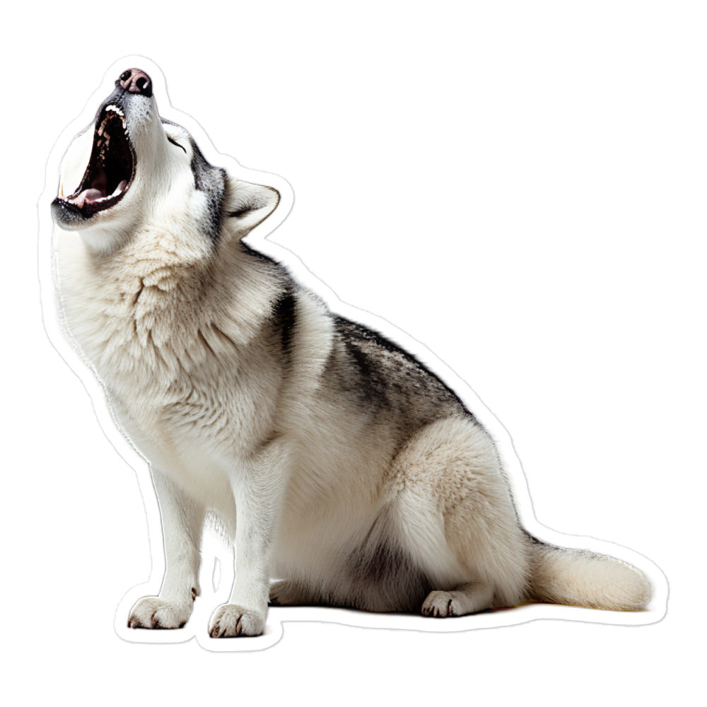 Siberian Husky Sticker - Stickerfy.ai