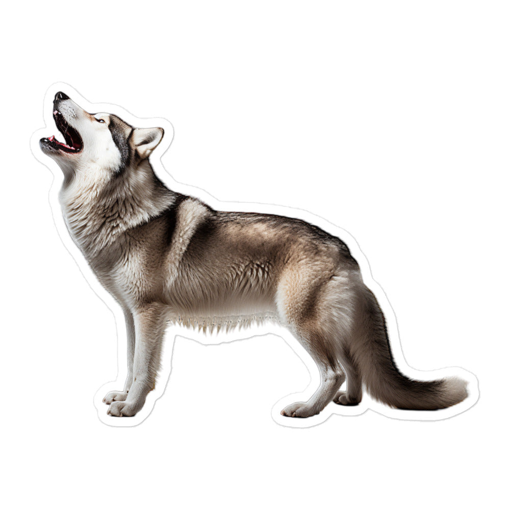 Siberian Husky Sticker - Stickerfy.ai