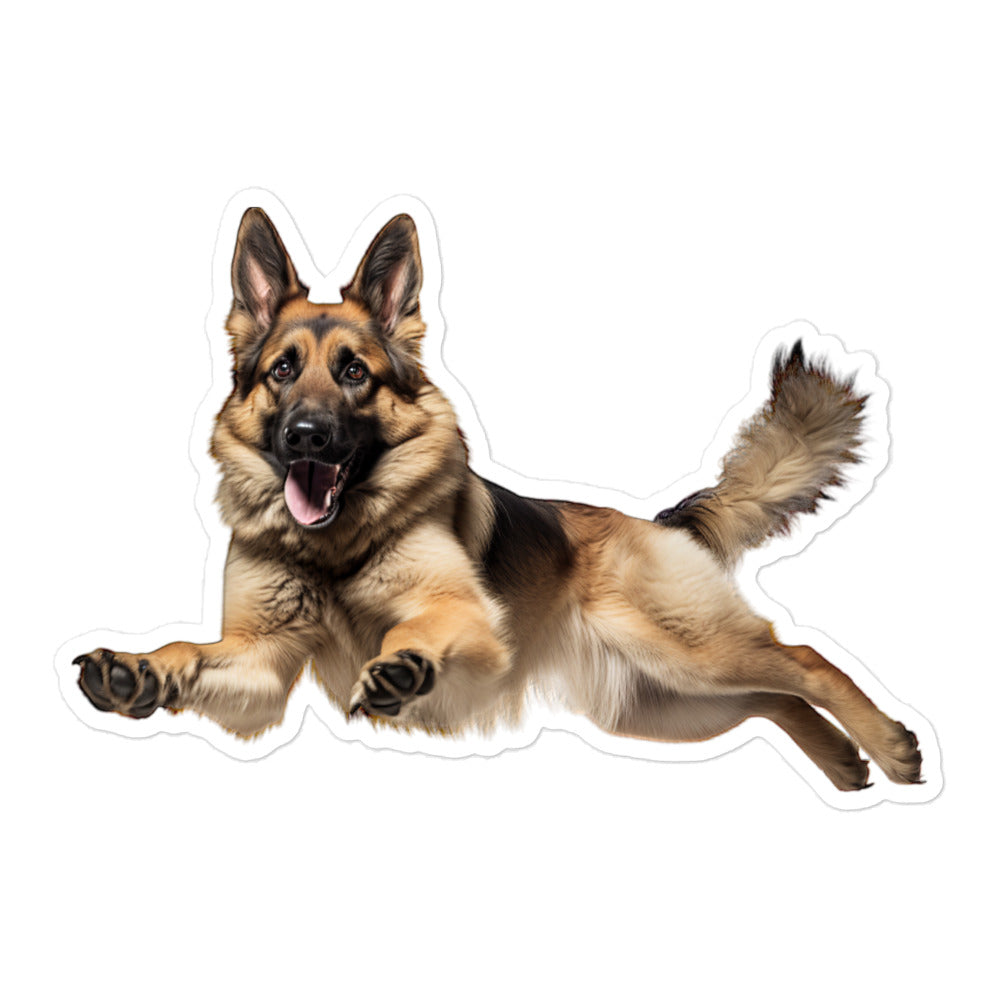 German Shepherd Sticker - Stickerfy.ai