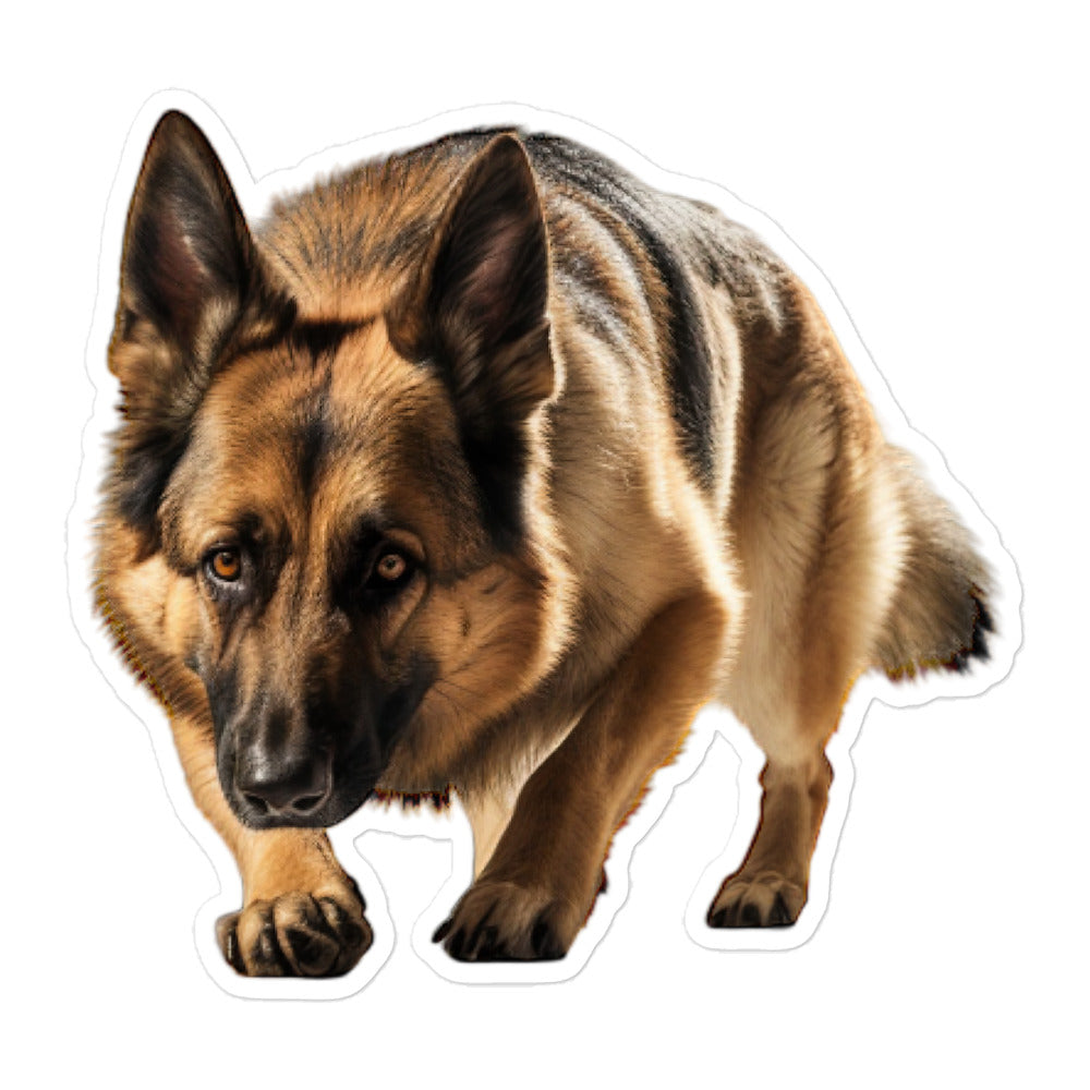 German Shepherd Sticker - Stickerfy.ai