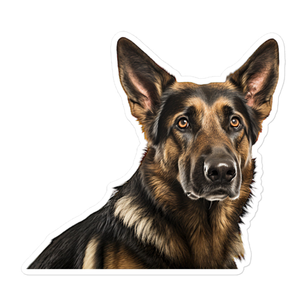 German Shepherd Sticker - Stickerfy.ai