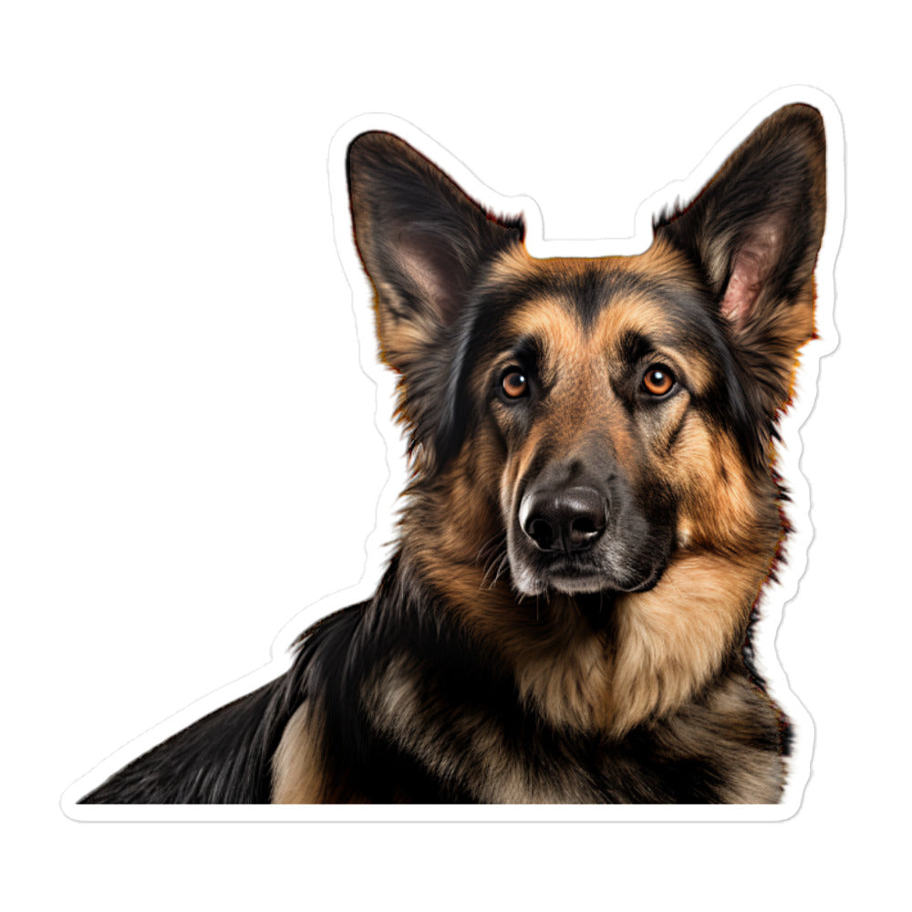 German Shepherd Sticker - Stickerfy.ai