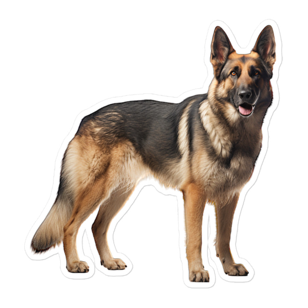 German Shepherd Sticker - Stickerfy.ai
