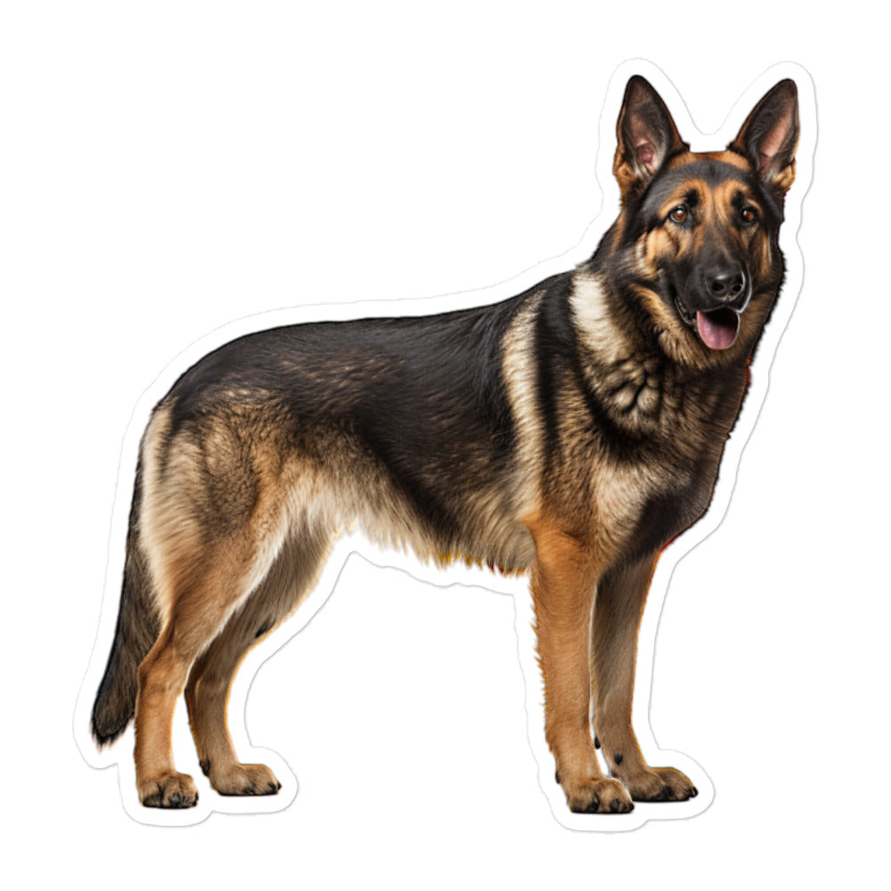 German Shepherd Sticker - Stickerfy.ai