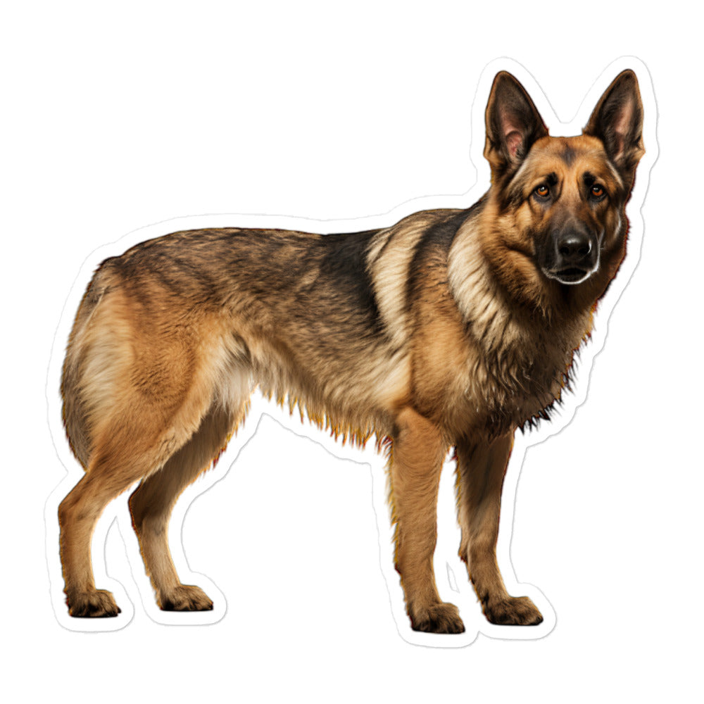 German Shepherd Sticker - Stickerfy.ai